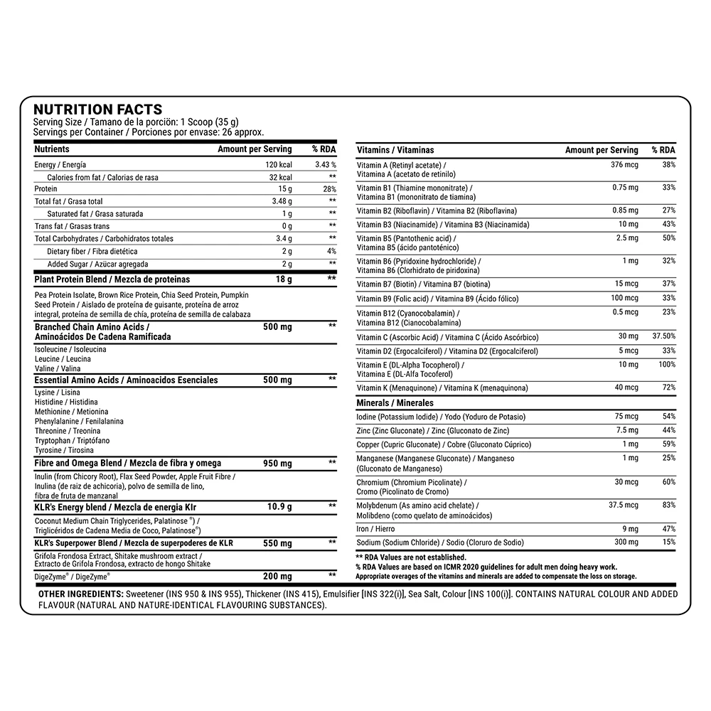 Plant Protein 2Lbs - Mango Souffle - 5