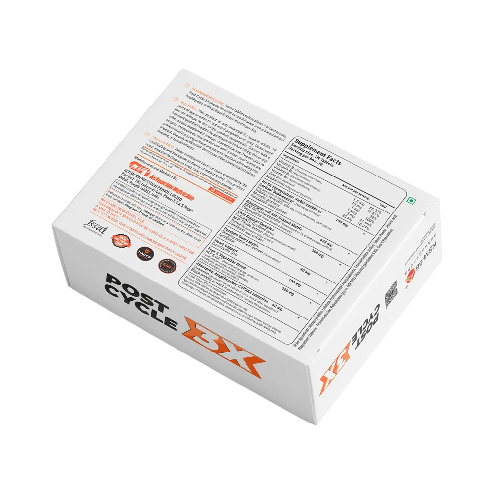 Klr.Fit Postcycle 3X Klr.Fit Postcycle 3X