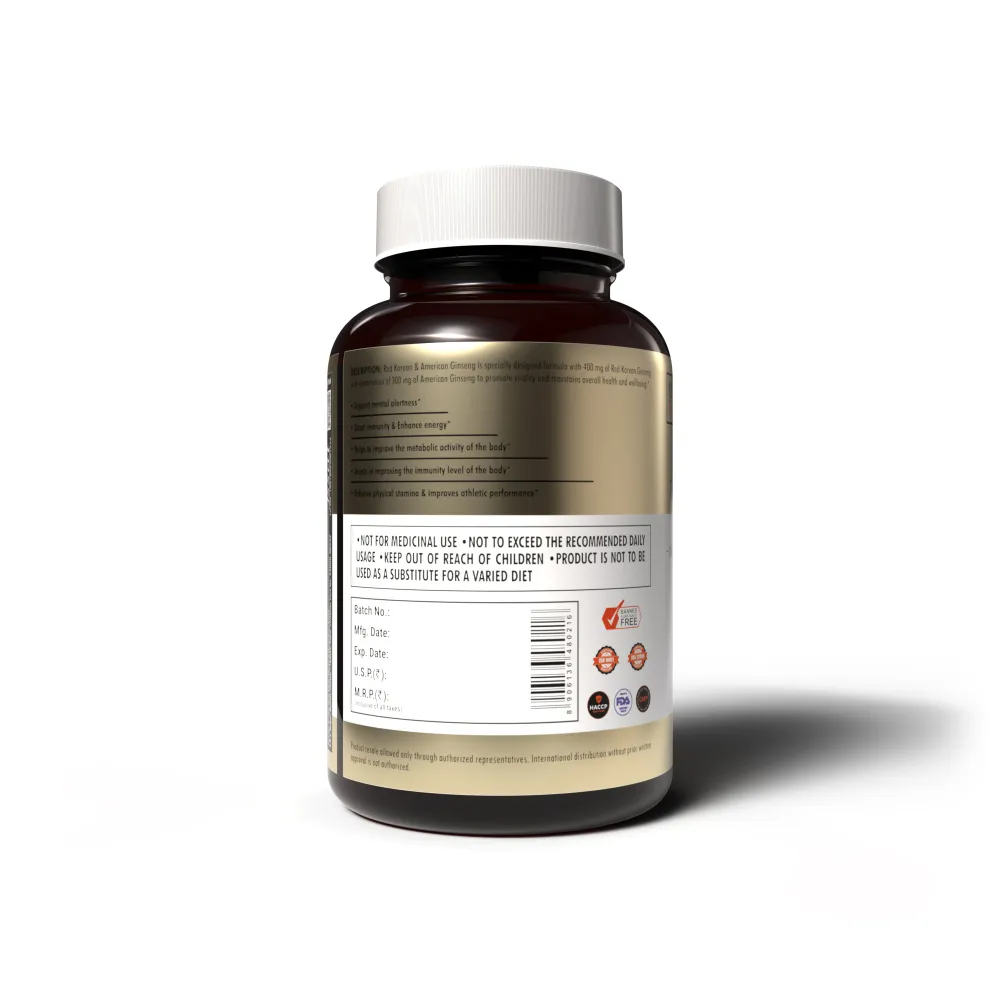 Red Korean & American Ginseng - 3