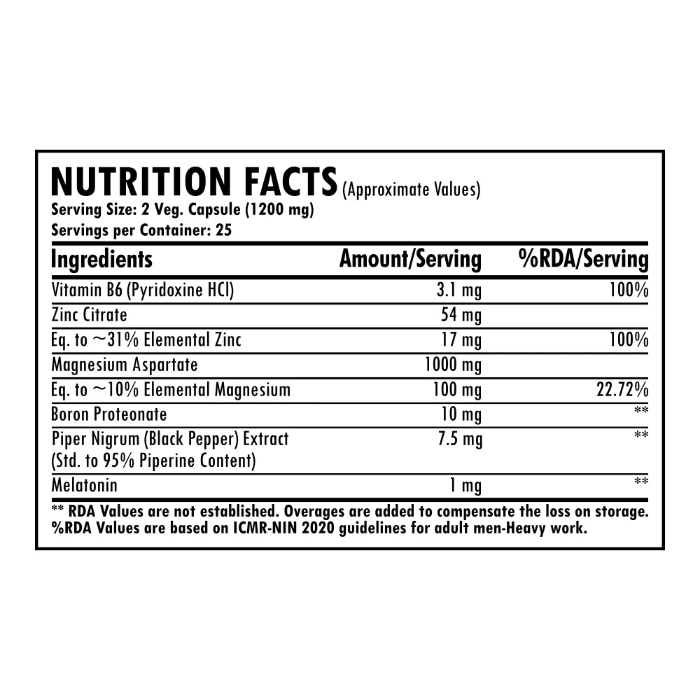Zinc & Magnesium Complex - 4
