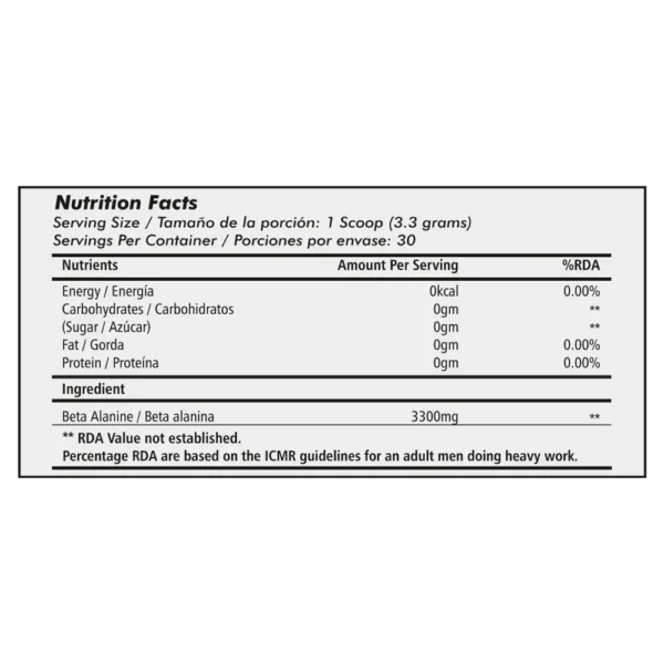 Klr.Fit Beta Alanine