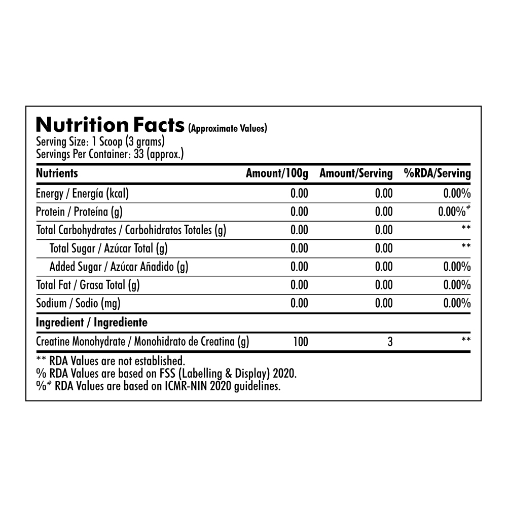 Creatine Monohydrate 100g - Image 6