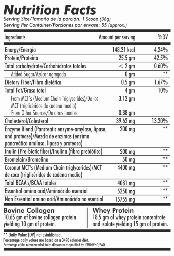 Keto Collagen + Whey Protein