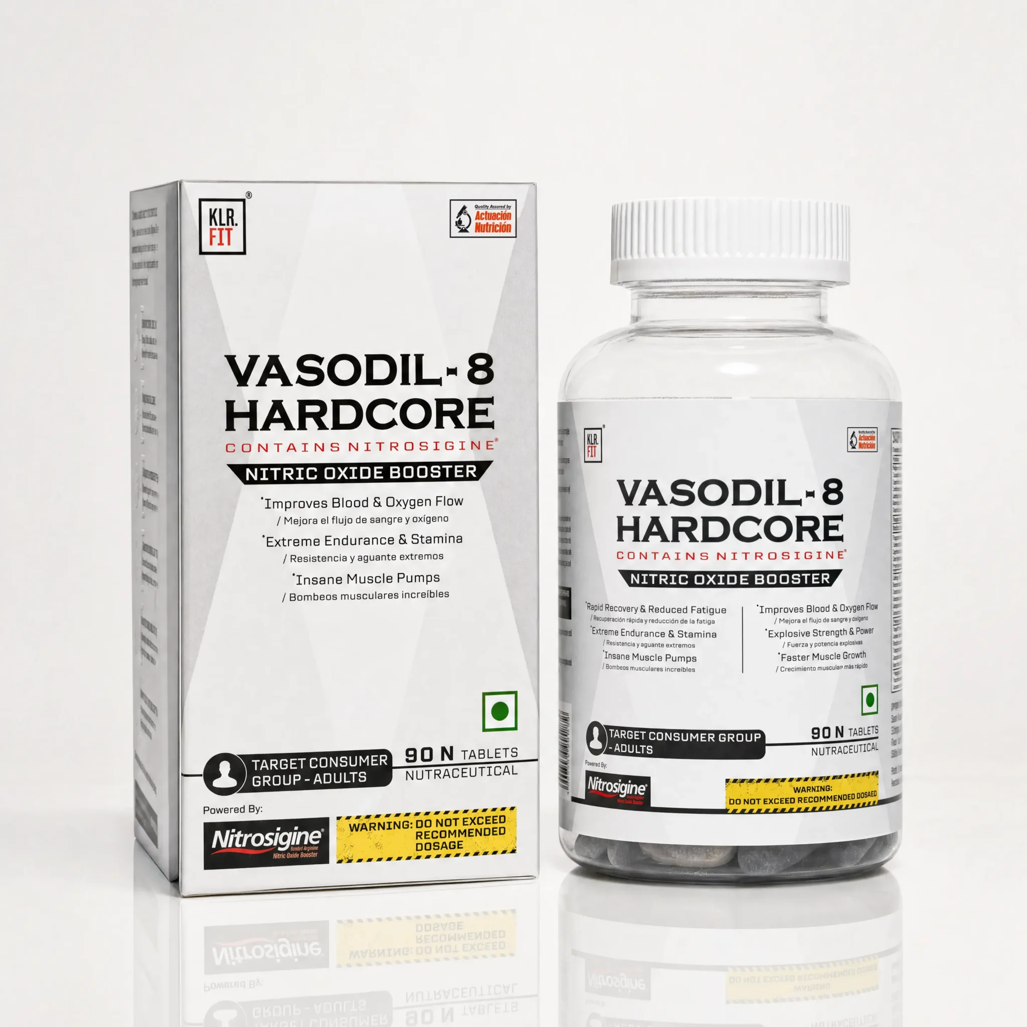 Vasodil-8 | Nitric Oxide Booster | vasodilators | pump and performance