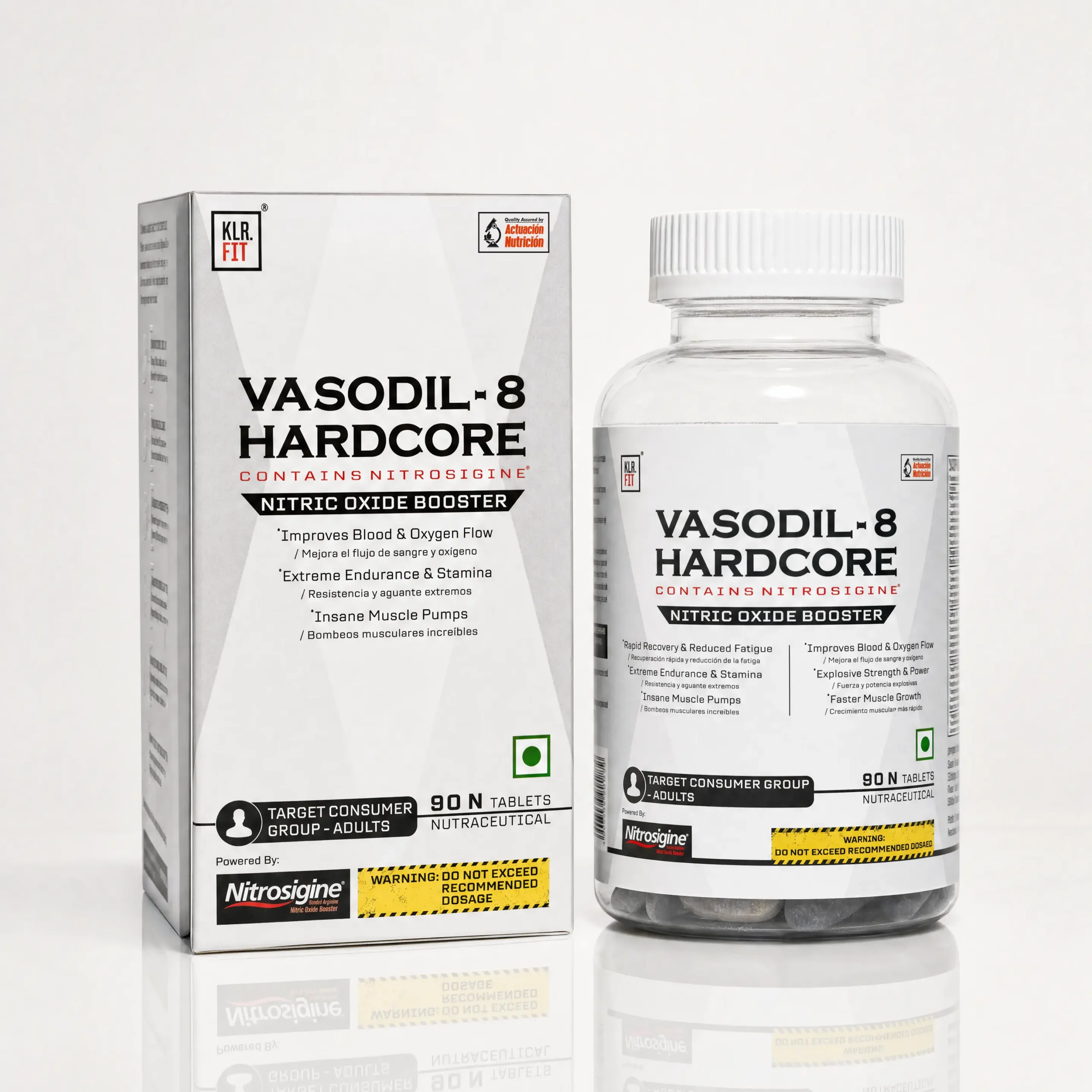 Vasodil-8 | Nitric Oxide Booster | vasodilators | pump and performance